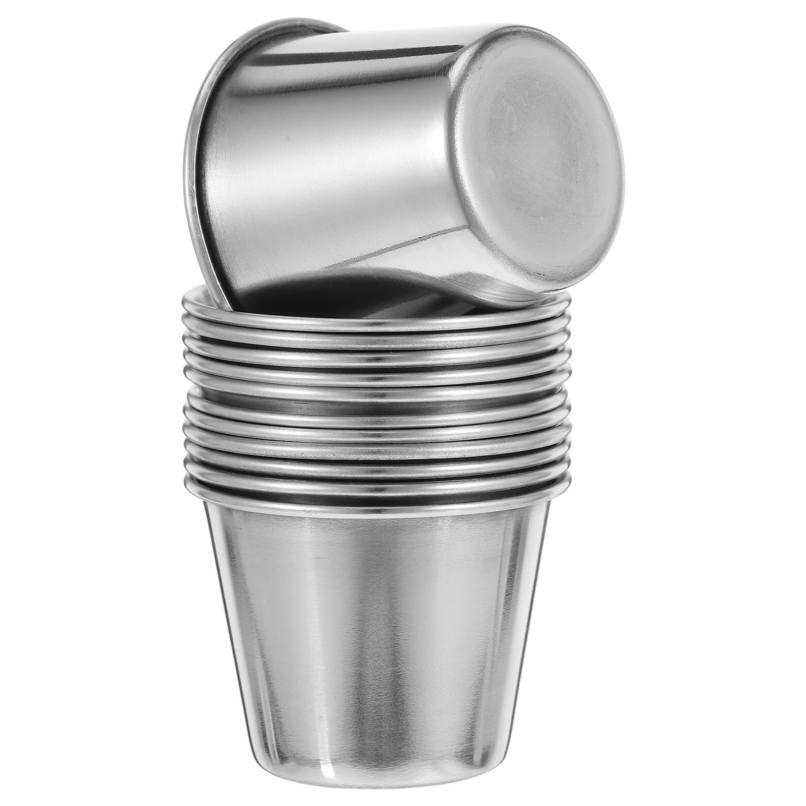 Vasos de licor de acero inoxidable portátiles resistentes a la oxidación Operitacx de 45ml