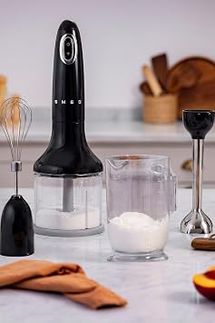 SMEG 50'S Style Tritan™ Renew Siyah El Blender Seti HBF03BLEU
