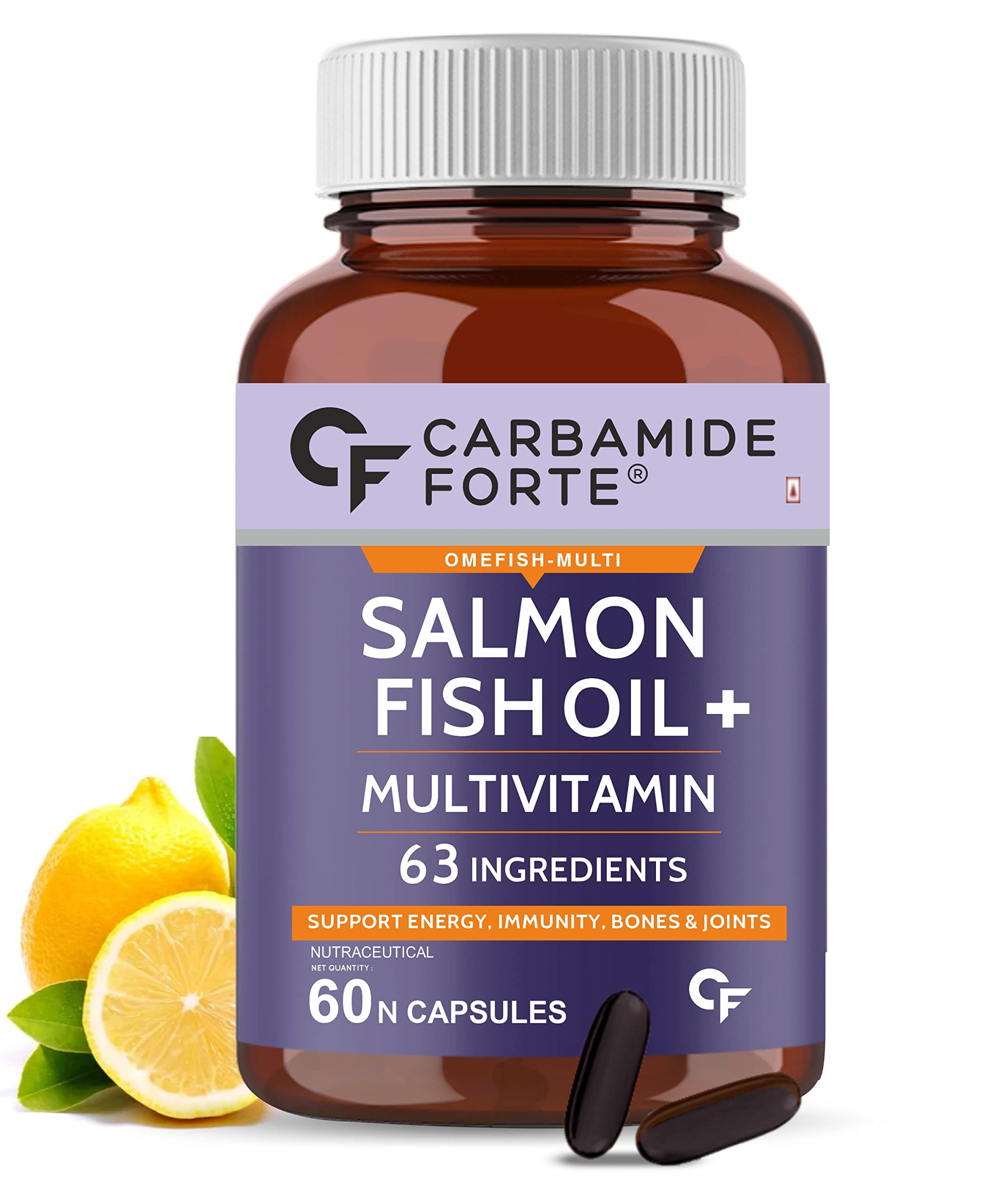 Buy Carbamide Forte Salmon Fish Oil 1892.5mg s with Multi Omega 3 EPA