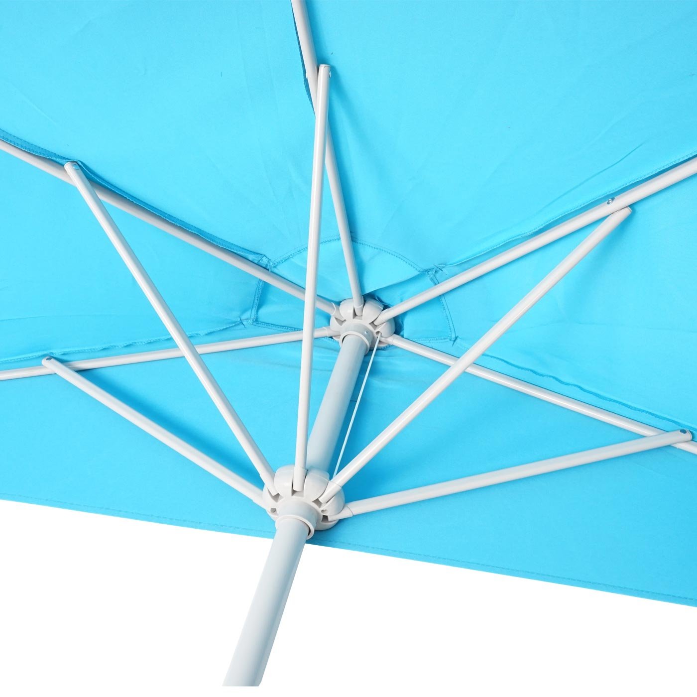 Mendler Aluminiowy półokrągły parasol, UV 50+.