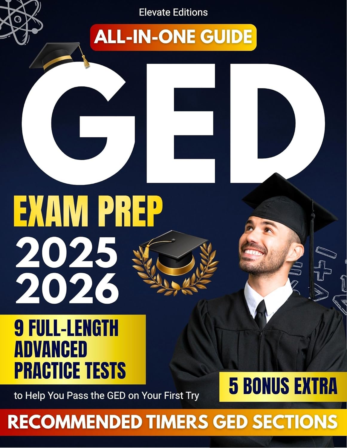 GED STUDY BOOK: All in One: Strategies, Practice Exercises, and Full Tests to Help You Pass the Ged with Confidence      Kindle Edition