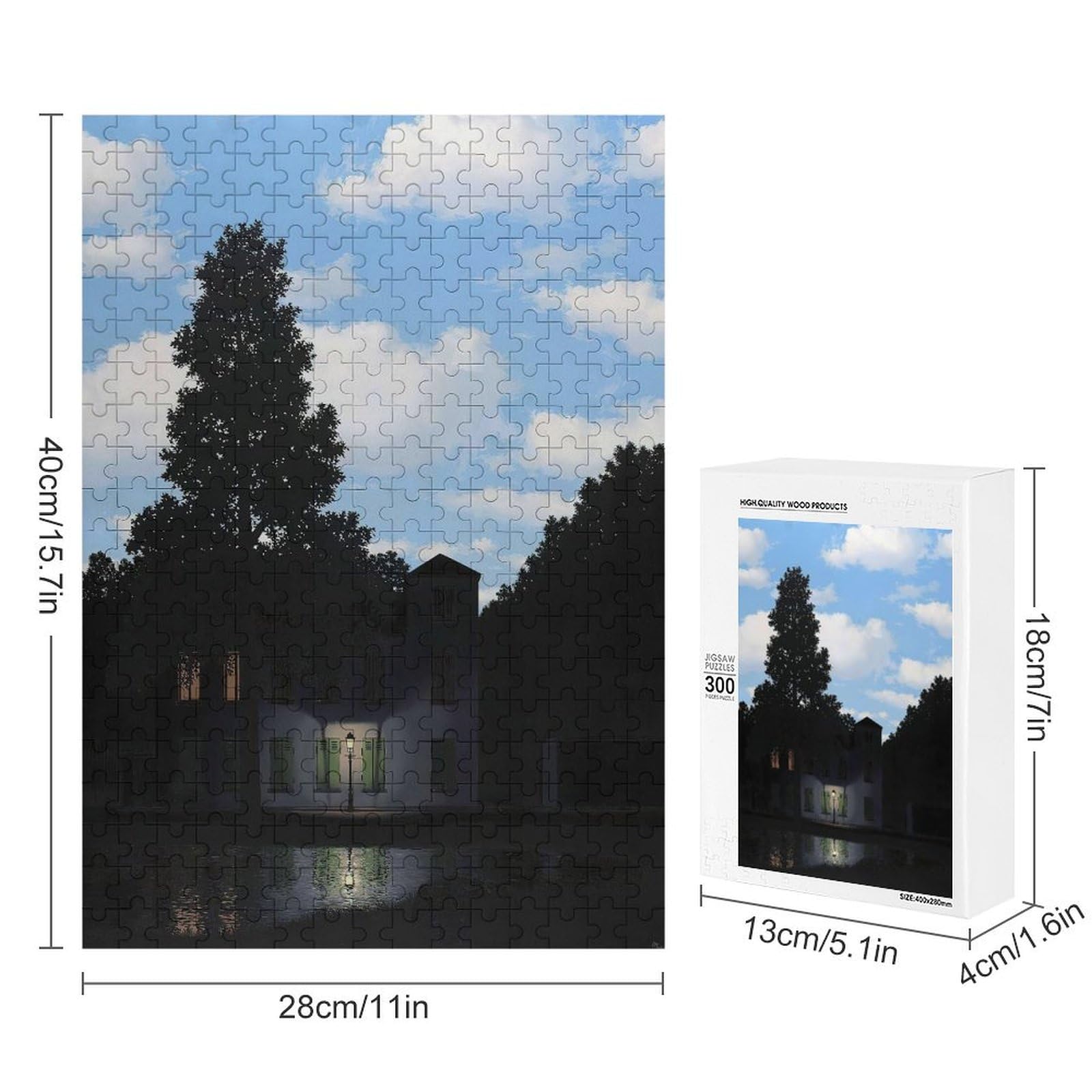 AllPosters絵画　マグリット「光の帝国」 AllPosters絵画 マグリット「光の帝国」 - メルカリ