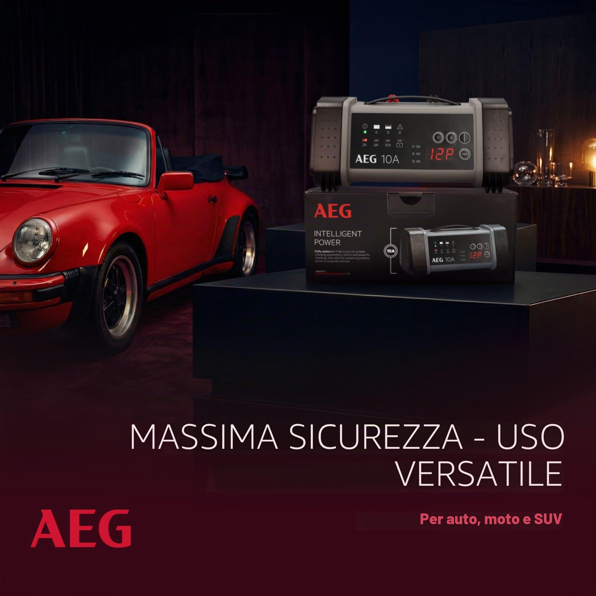 AEG Automatikladeger?t LT10 97024 12 V, 24 V 2 A, 6 A, 10 A 2 A, 6 A (97024)