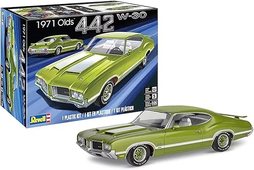 Revell 1971 Olds 442 W-30 1/25 Escala Modelo de Plástico