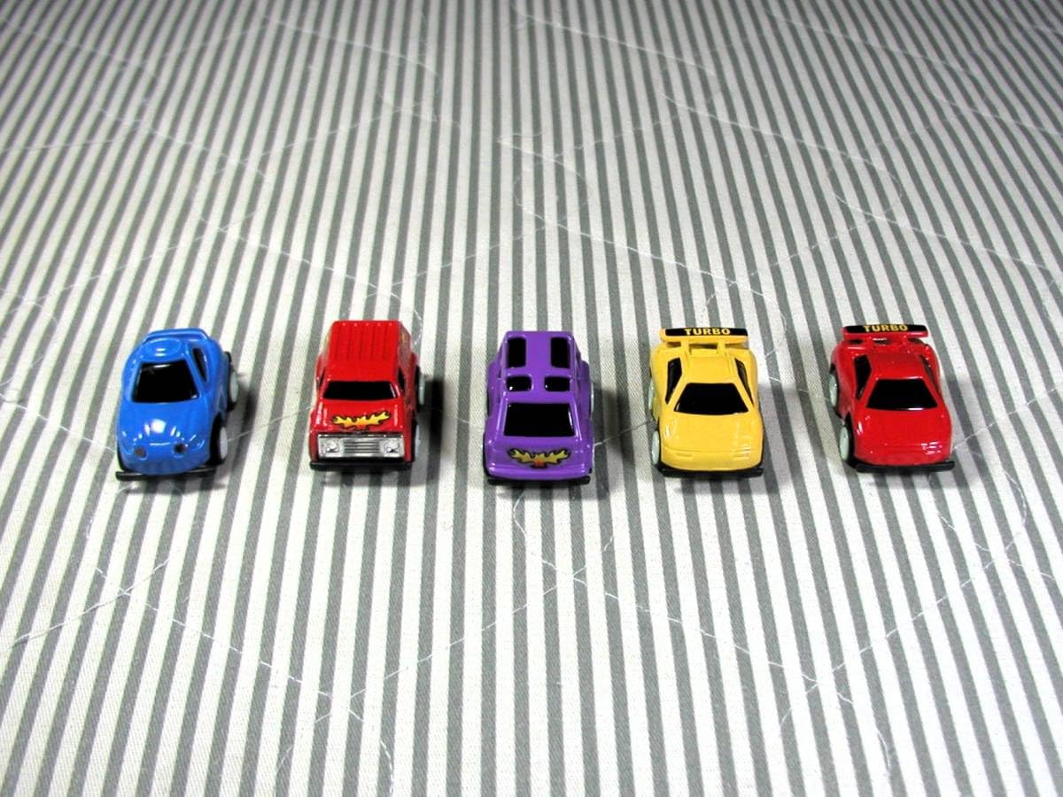 Amazon.co.jp: かわいい チョロQ ミニカー ロールバックミニカー 5個