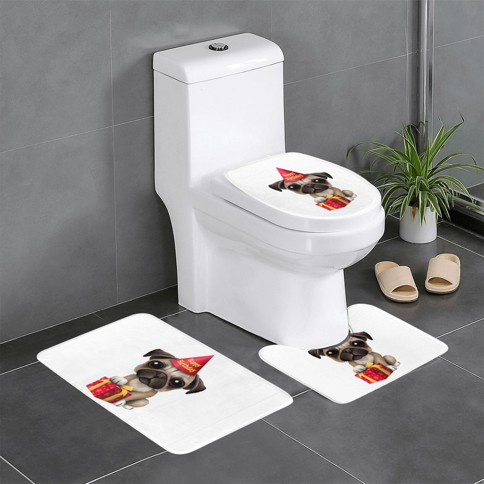 Tapis de bain Happy Dog pour transformer l'ambiance de votre douche