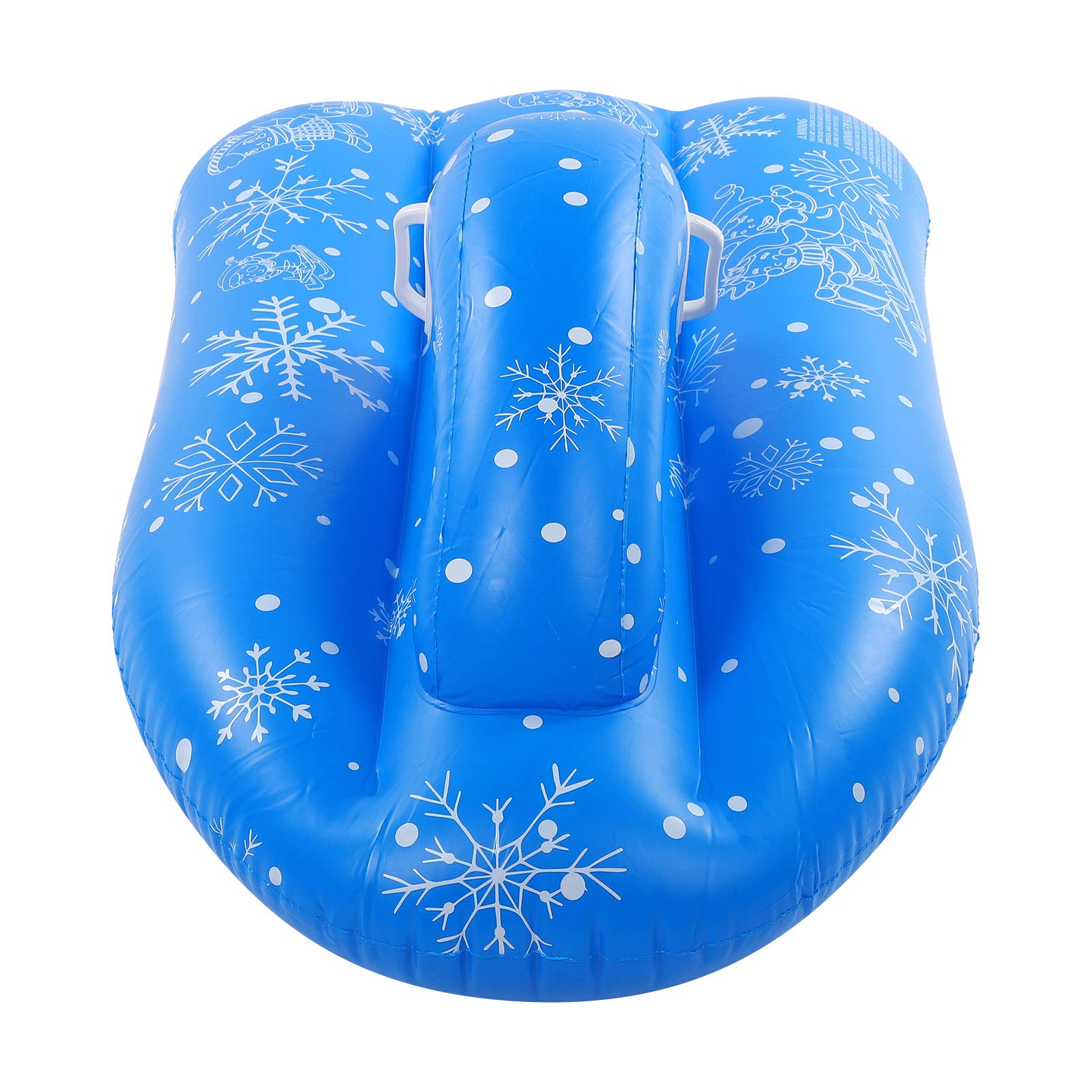 Coche de esquí Inflable para Niños, Snowboard Duradero para Montajes Acuáticos de Invierno y Verano, Juguete de PVC para Niños de 15 a 35 Años