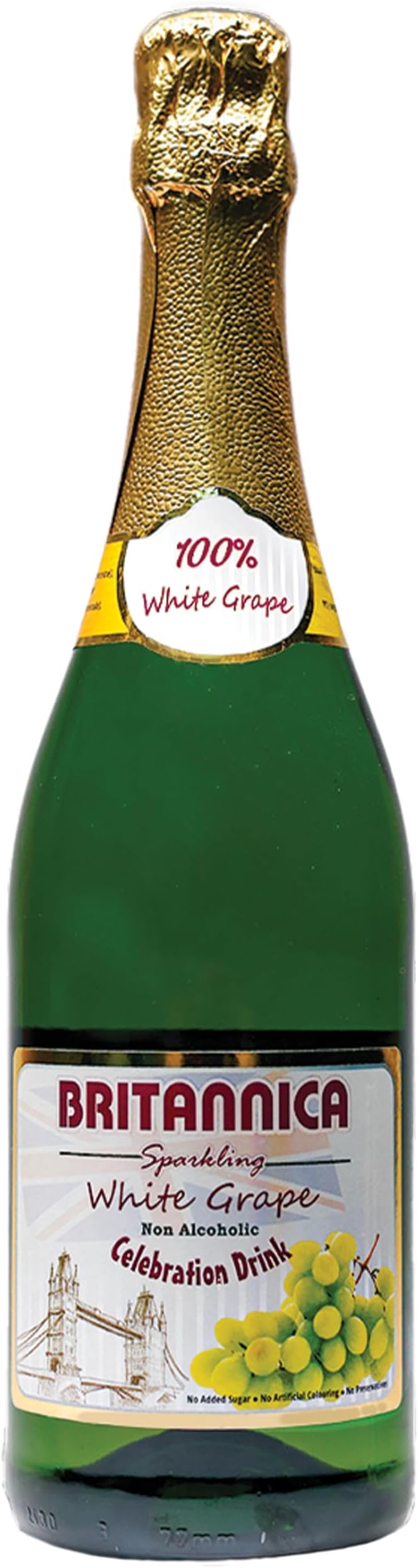 Britannica White Grape Non-Alcoholic Celebration Drink 750ML
