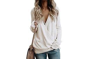 Chic and Cozy Wrap Top: Elevate Your Style with a Timeless Classic