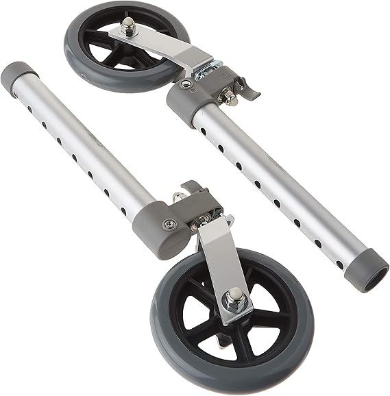 Drive Medical Swivel Lock 5" Walker Wheels 1 count Amazon.ca Health & Personal Care