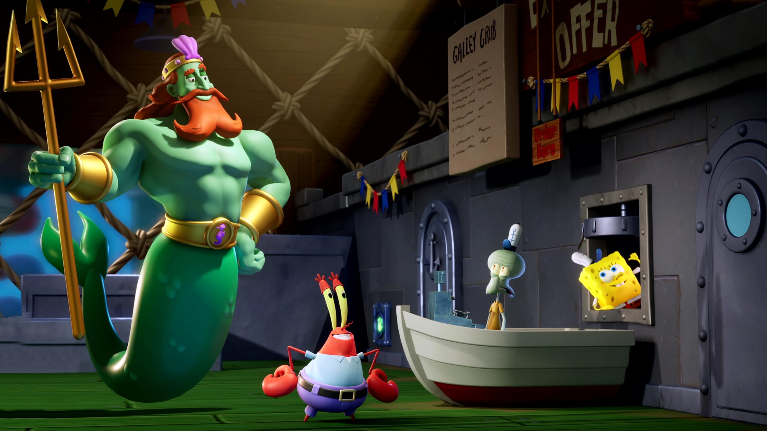 SpongeBob SquarePants: Titans of the Tide: Ghostly Edition - Nintendo Switch 2 - Very Good - Used Game - Image 8