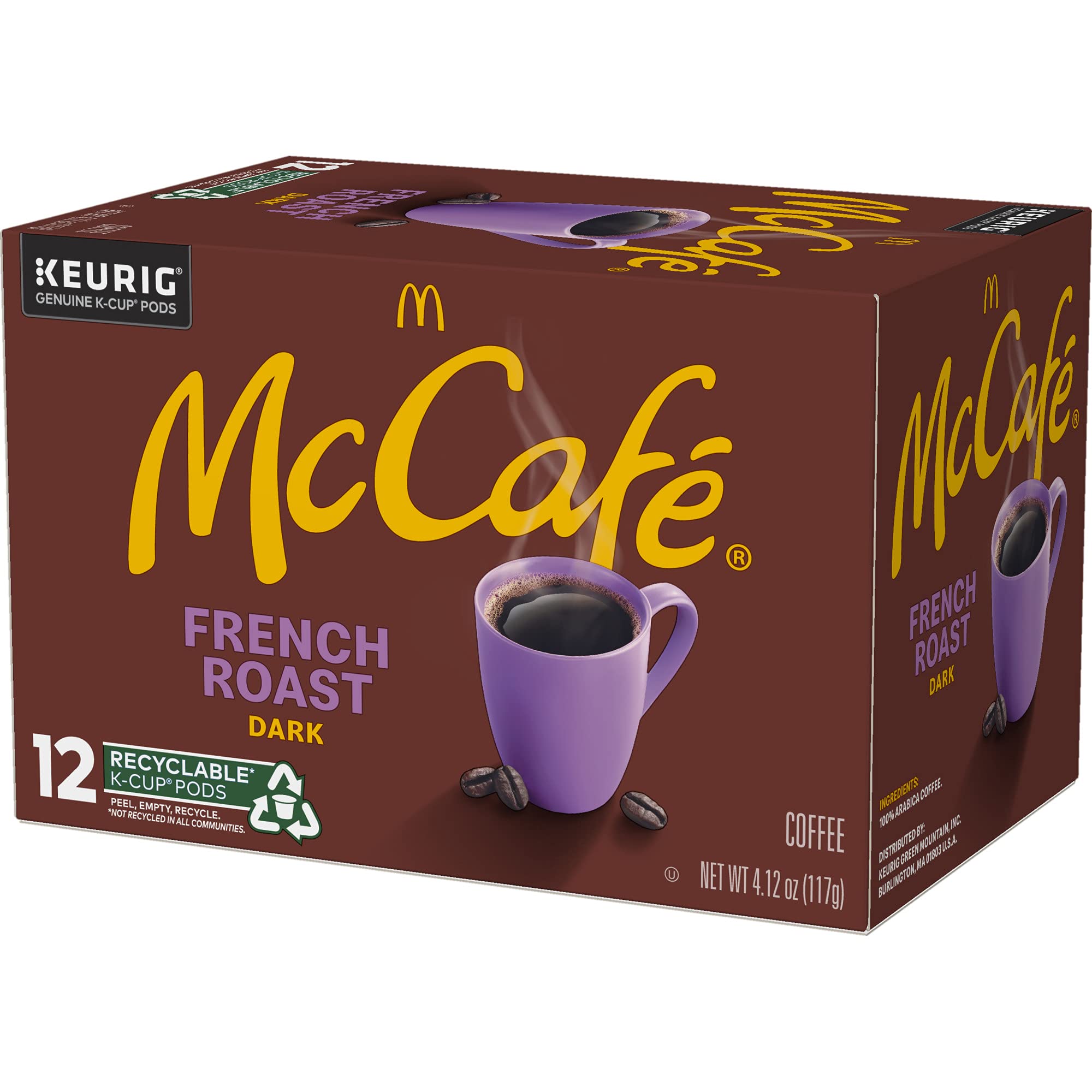EXO reverxe KFC 肯悦coffee トレカ 5枚セツト Amazon.com: McCafe French Roast Keurig K Cup Coffee Pods (12 Count