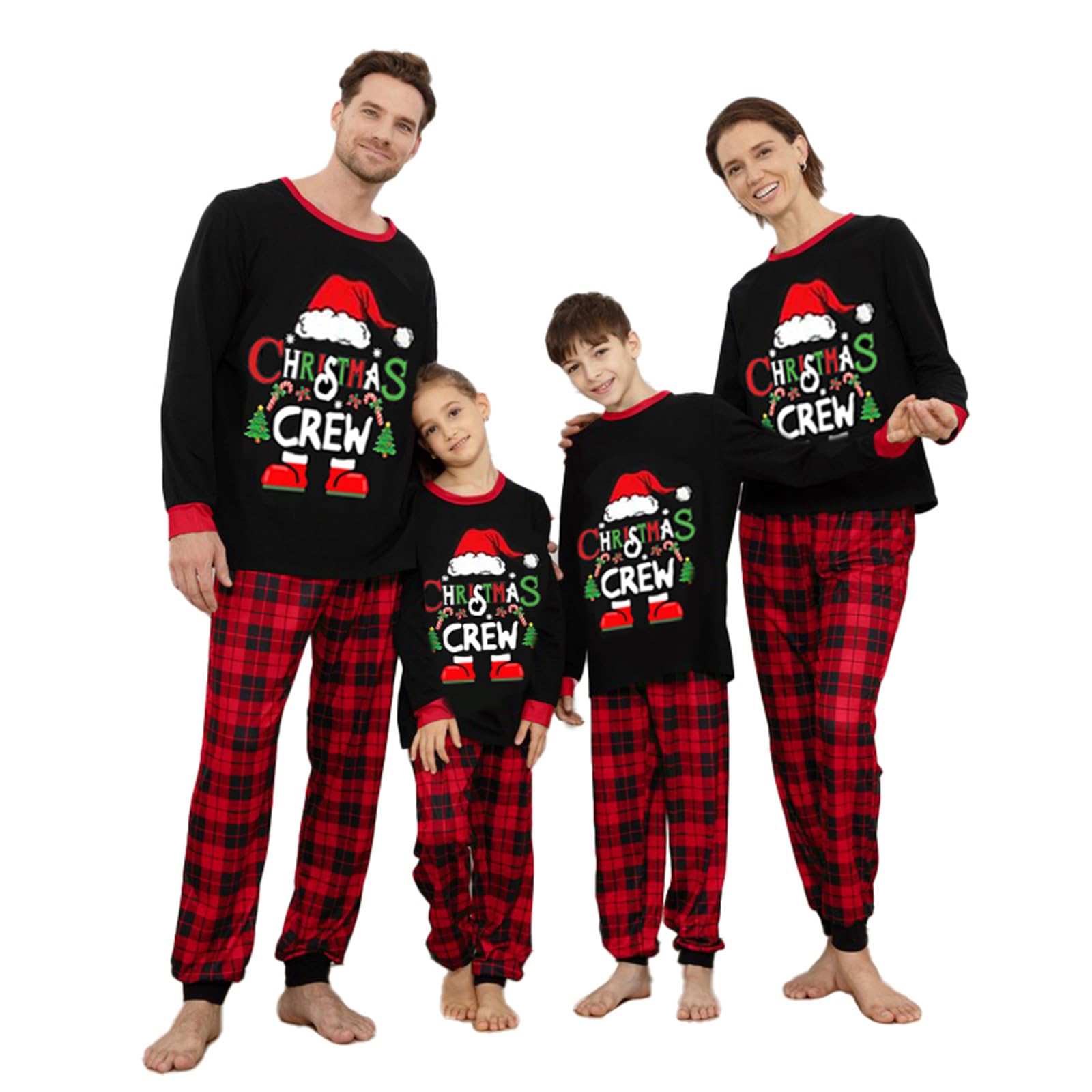 Neufigr Family Christmas Pyjamas Set,Matching Christmas Pyjamas,Family Christmas Pjs for W...