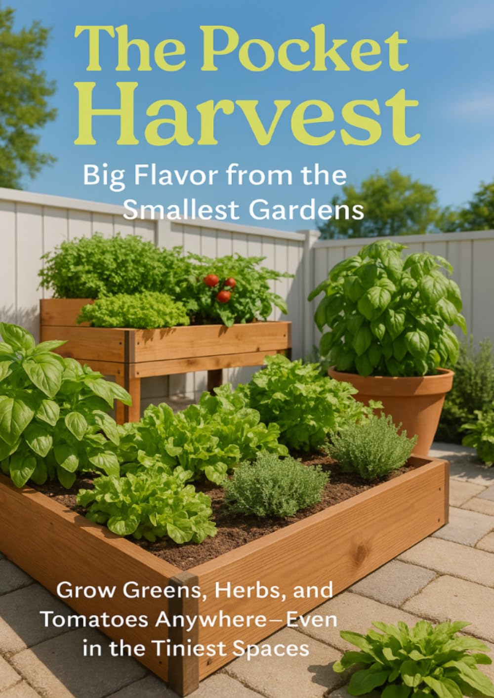 The Pocket Harvest: Big Flavor from the Smallest Gardens: Grow Greens, Herbs, and Tomatoes Anywhere—Even in the Tiniest Spaces