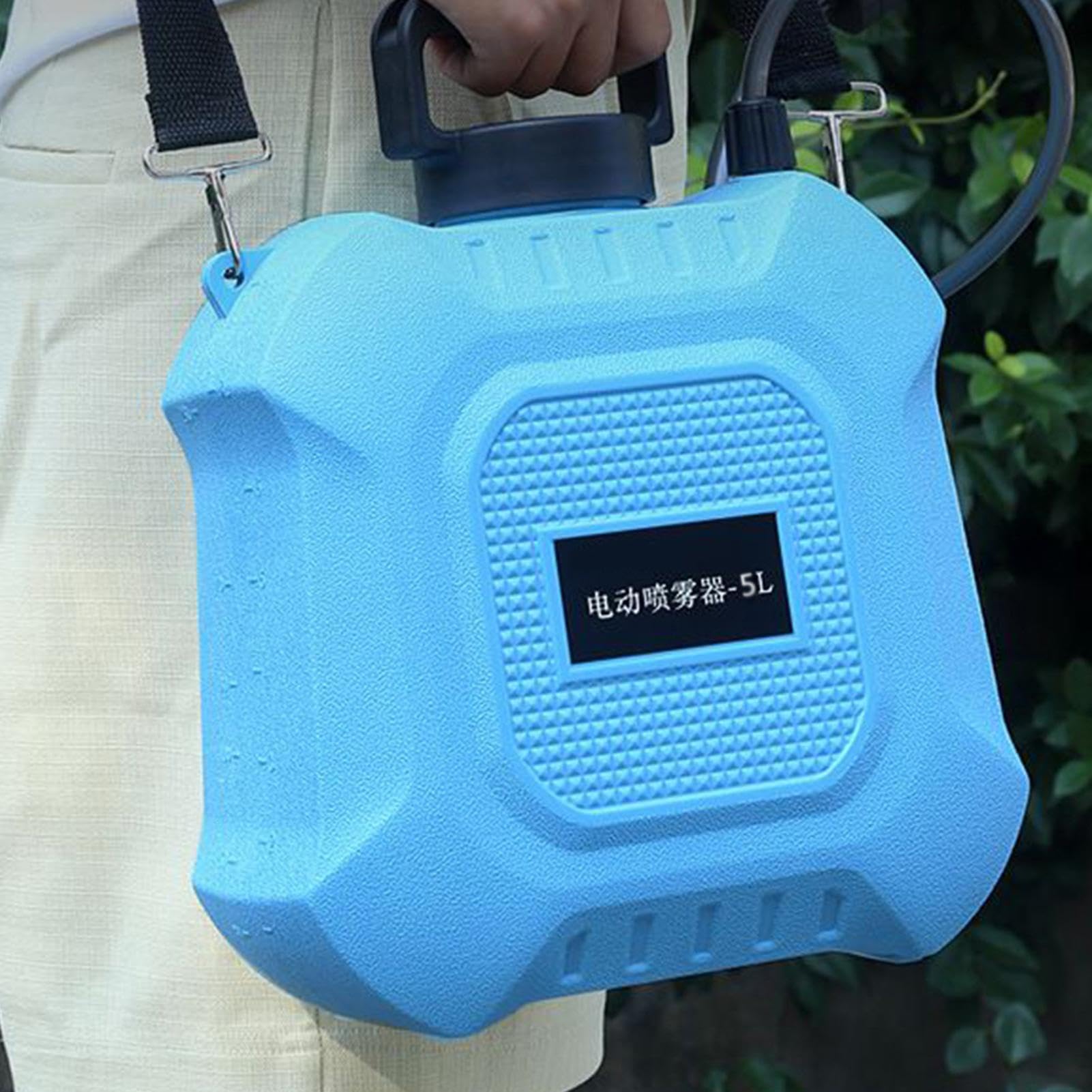Pulverizador Eléctrico Recargable Mochila Portátil Ajustable | Mochila Pulverizadora Herramientas De Jardín Para Césped Patio Senda Parque Granja Riego Exterior Lavado Coches Limpieza