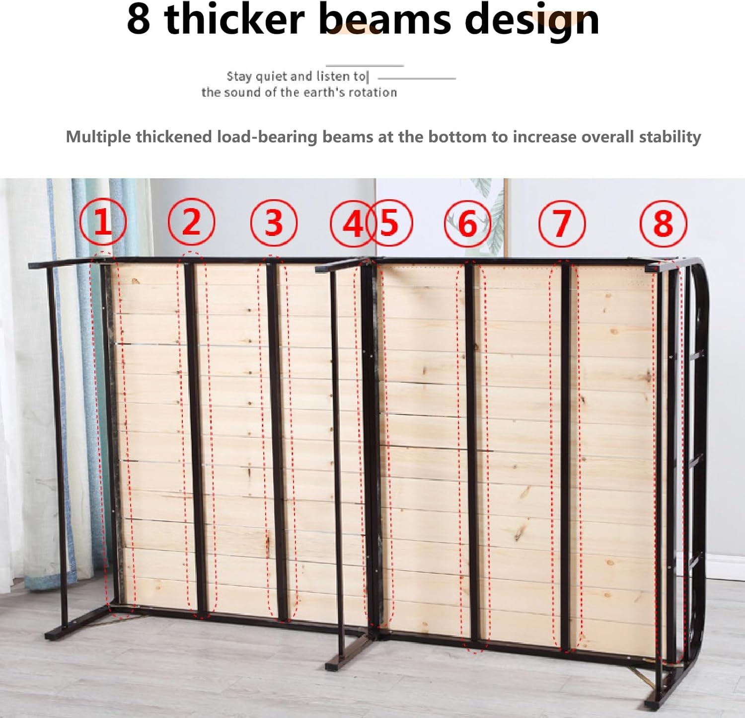 Camping Cots for Adults Heavy 34 in Sturdy Steel Frame with Solid Wood Slats, Easy Fold & Unfold, 700lb Capacity, Ideal for Office Nap or Outdoor Use(200 * 80cm),200 * 80CM