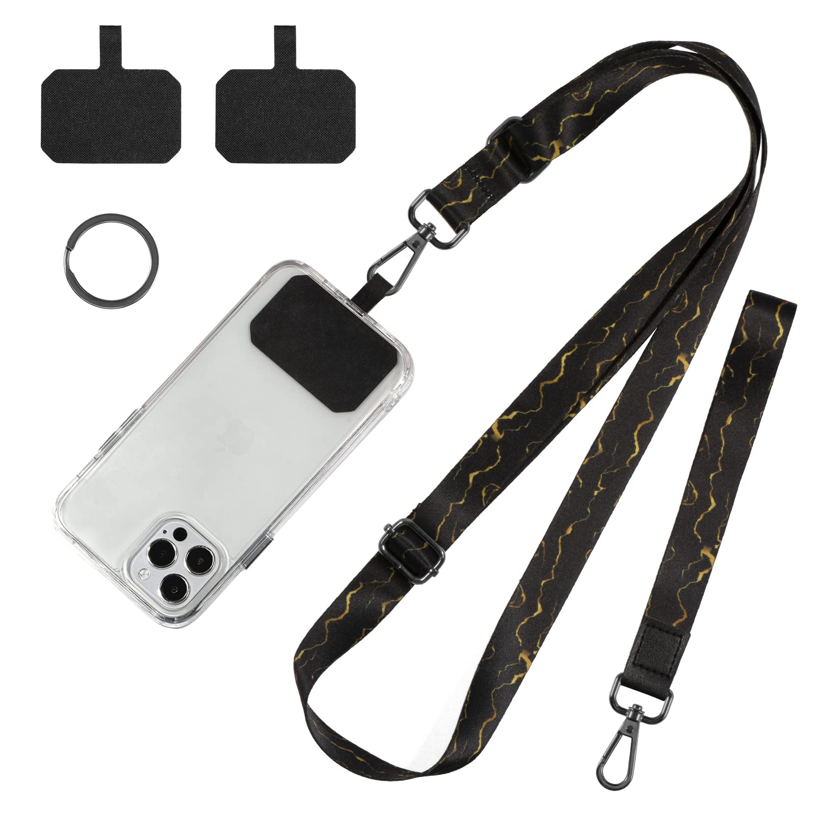 Lanyard 1" Width Adjustable - Phone Straps & Wrist Lanyards - View #12