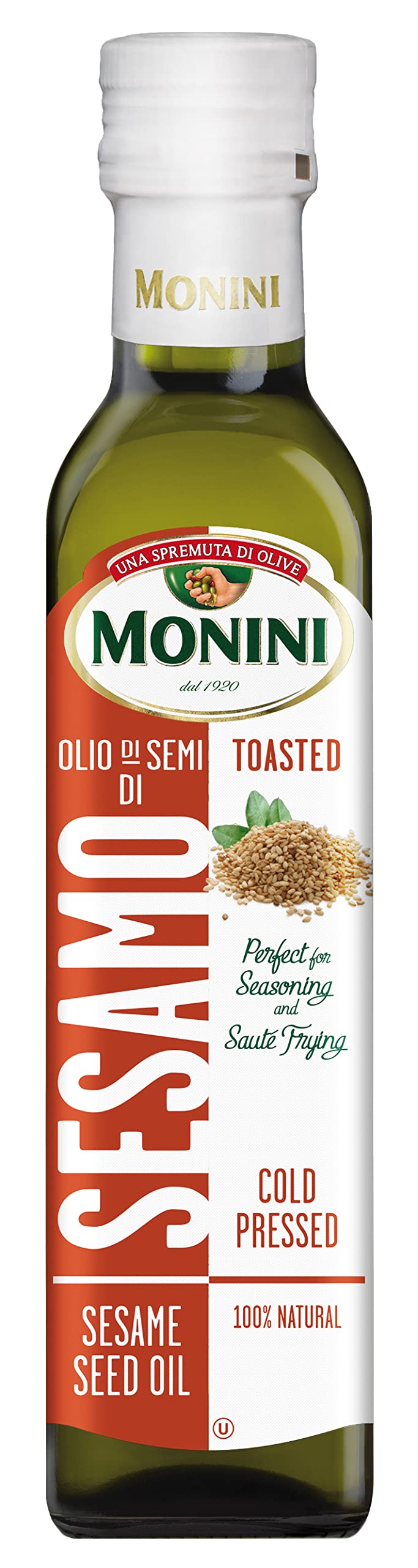 Monini Sesame Oil 250ml (Pack of 8)