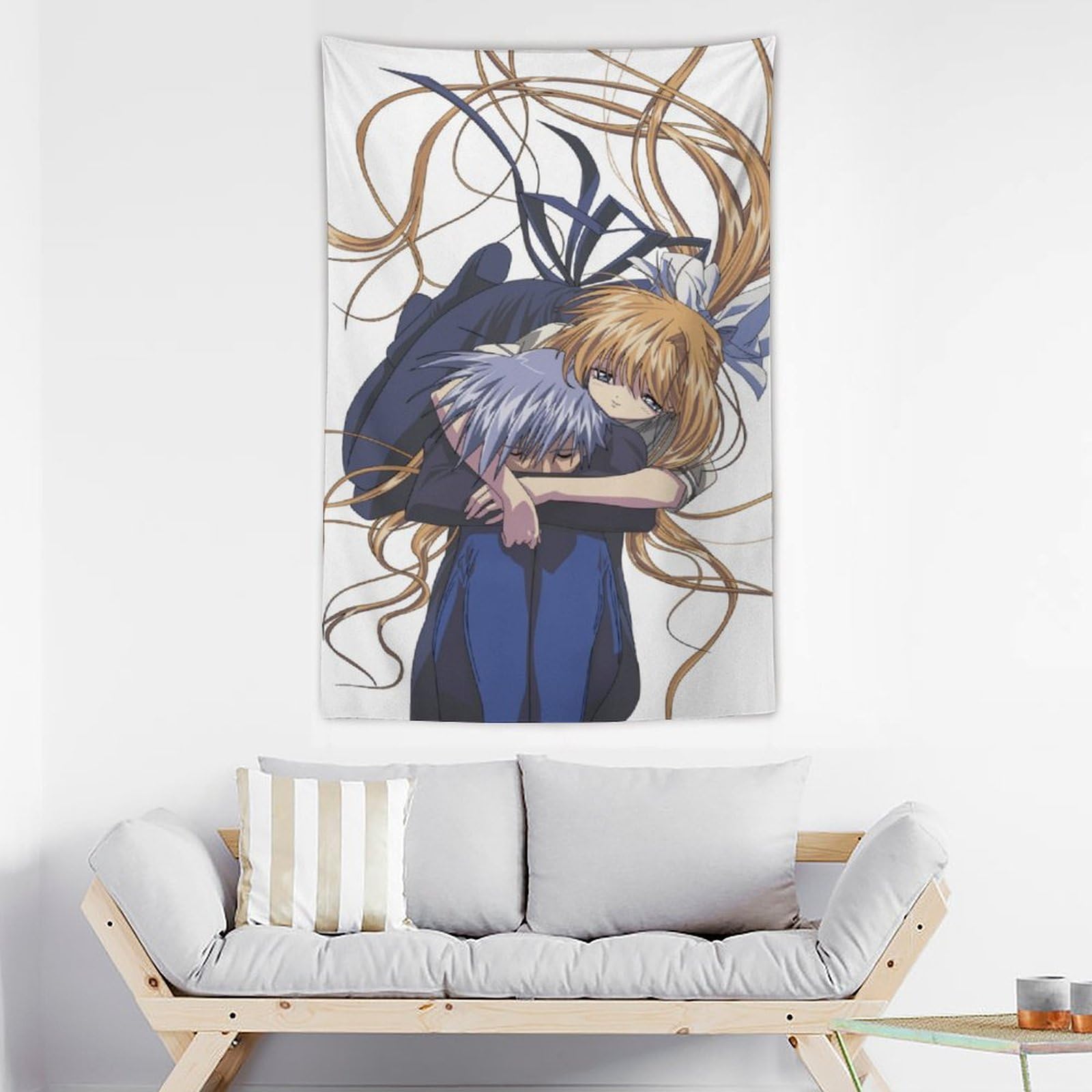 激レア☆ AIR 神尾観鈴 Key 京アニ 国崎往人 神奈 竹製ランチョン