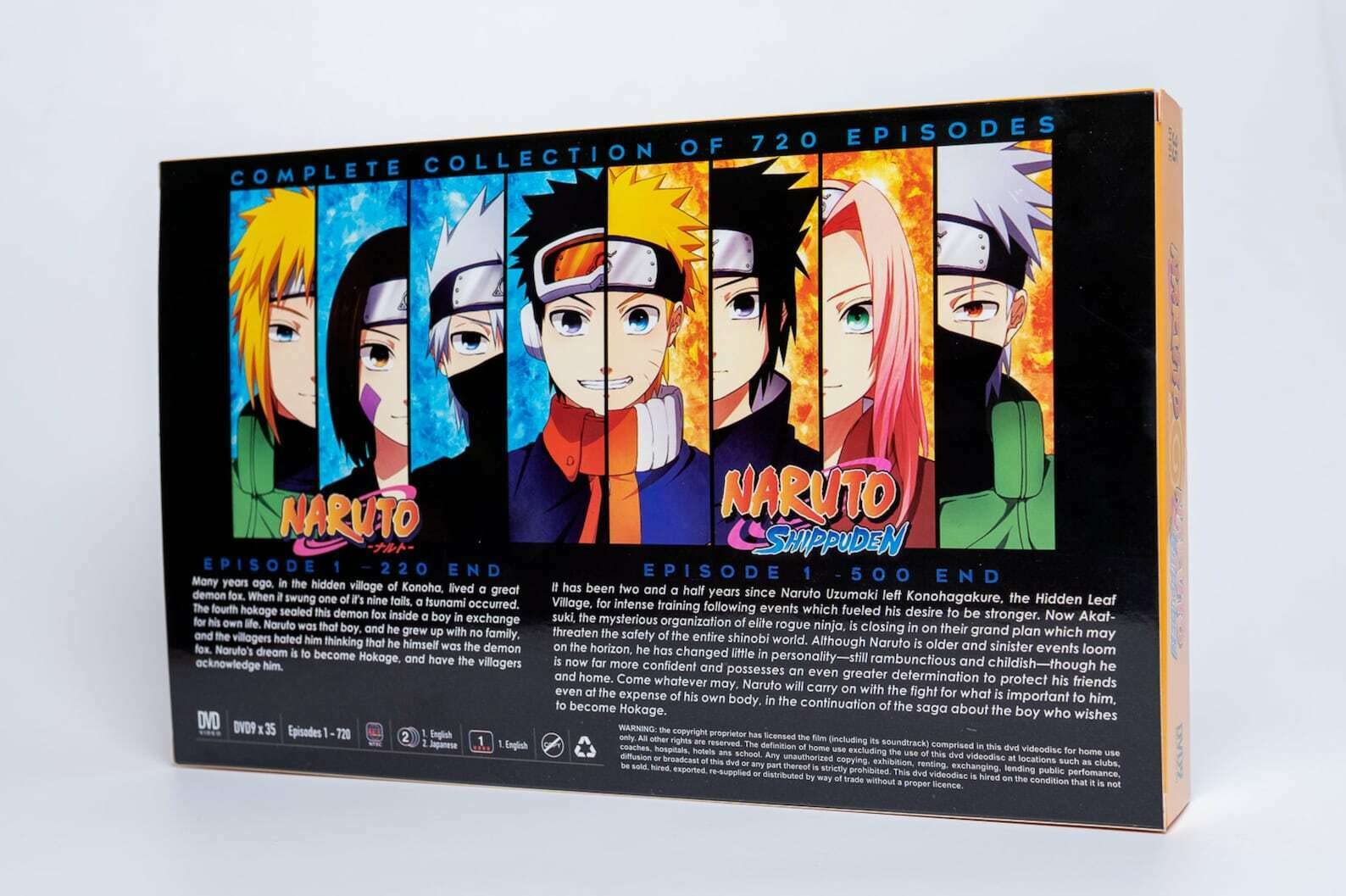 Anime Dvd Naruto And Naruto Shippuden Complete Series Vol 1