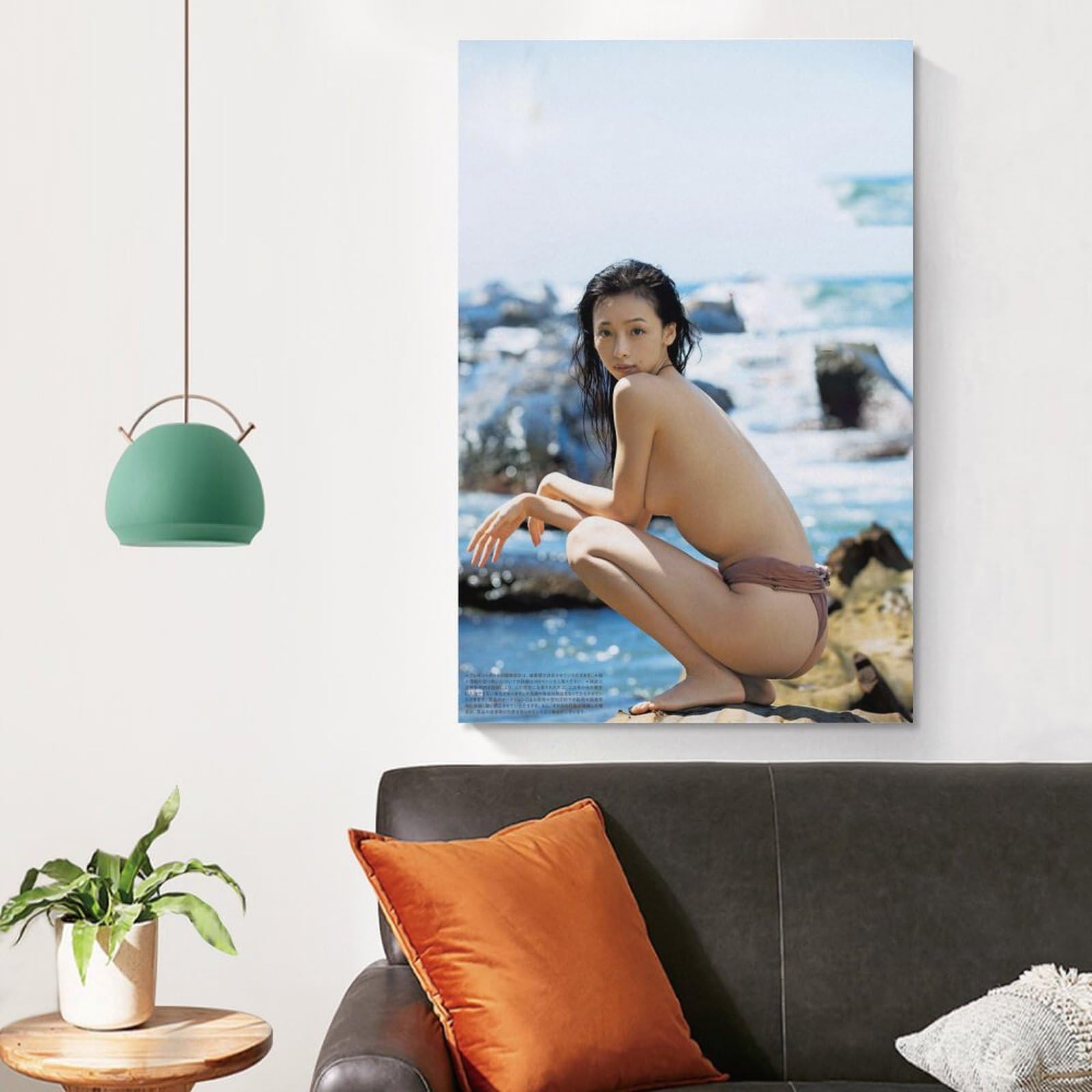 Amazon.co.jp: 華村あすか写真フォトポスター534 キャンバスアート