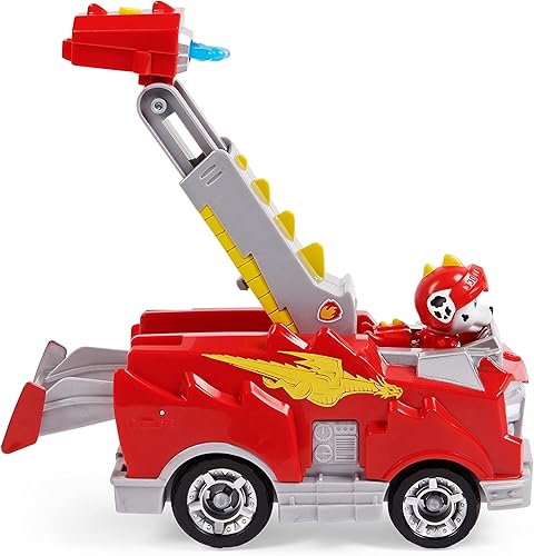 Miniatura 5 de Spin Master 6063585 PAW Patrol Rescue Knights Marshall Transforming Toy Car con figura de acción coleccionable