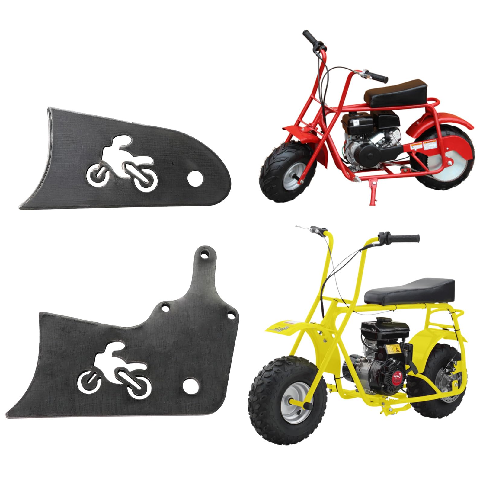Amazon.com: JMCHstore 6'' Mini bike Stretch Extension Tabs for