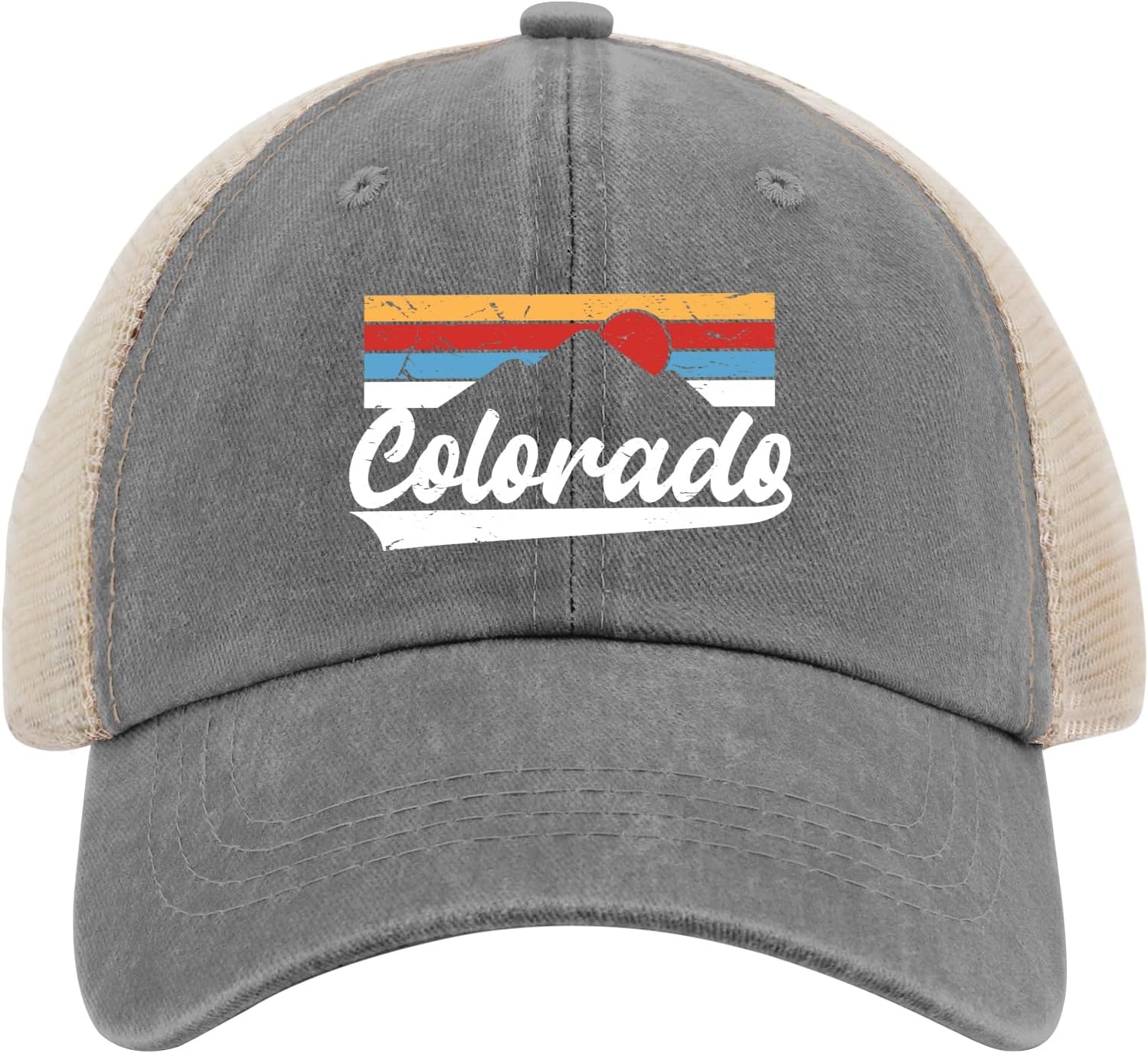 Sefgaen Cap Colorado Mountains Cap Women Dad Hats with Design Hat - Image 8