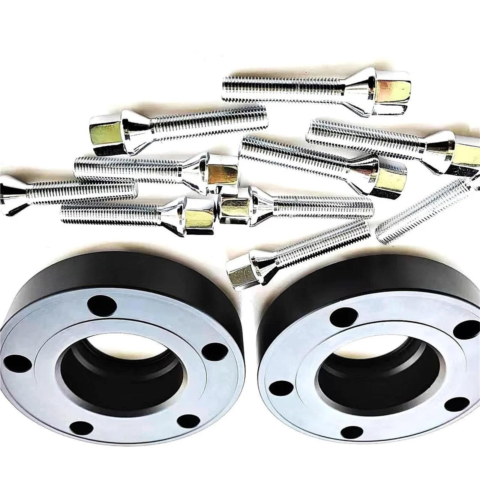 Entretoise Roue Voiture Élargisseurs De Voie Pour BMW X5 (E53) 2000-2006 Et X6 (X70) 2007-2011 5x120 72,6 Mm 12 Kit D'élargisseurs À Centrage Par Moyeu Adaptateur D'entretoise(2 pièces 12mm)
