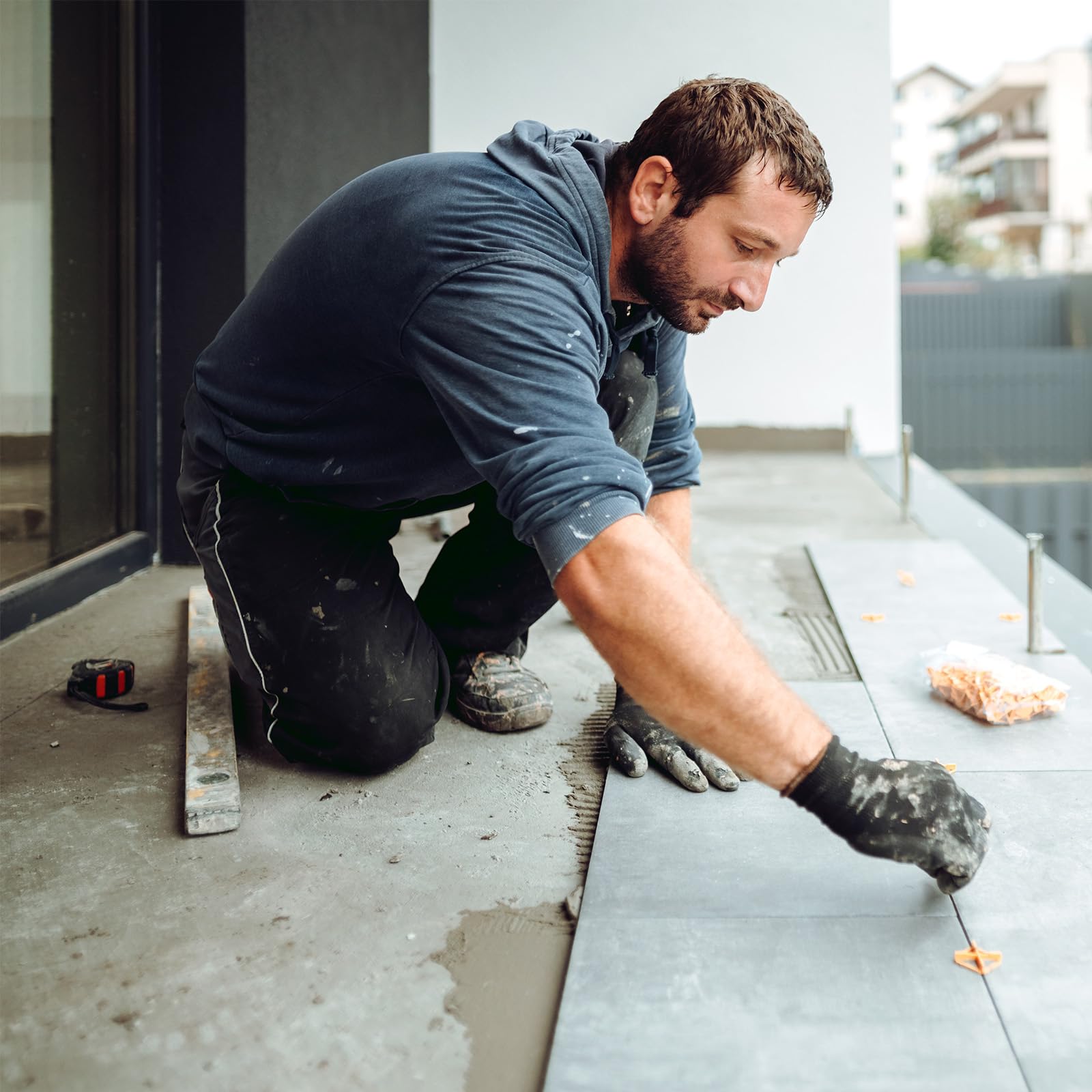 300x T-förmige Fliesenabstandshalter 3mm - Für Perfekte Fugen Beim Fliesenlegen