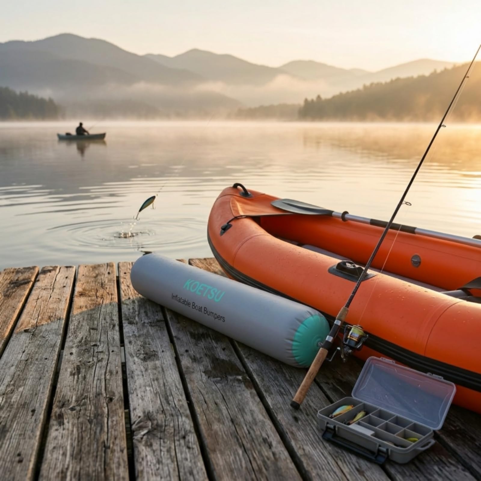 Generic Coppia di Pagaie per Canoa Gonfiabile con Albero in Alluminio da 32 Mm E Pale in Nylon Rinforzato Adatte per Kayak E Piccole Barche per Remata Facile E Stabile in