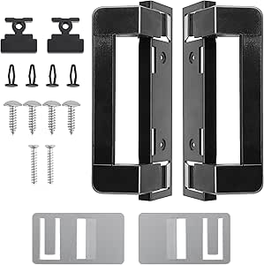 GYOFFULL RV Refrigerator Airing Device Door Prop Clips To Prevent Build