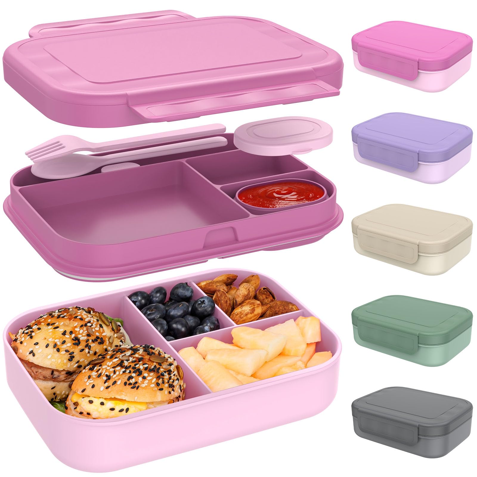 Caperci Stackable Bento Lunch Box
