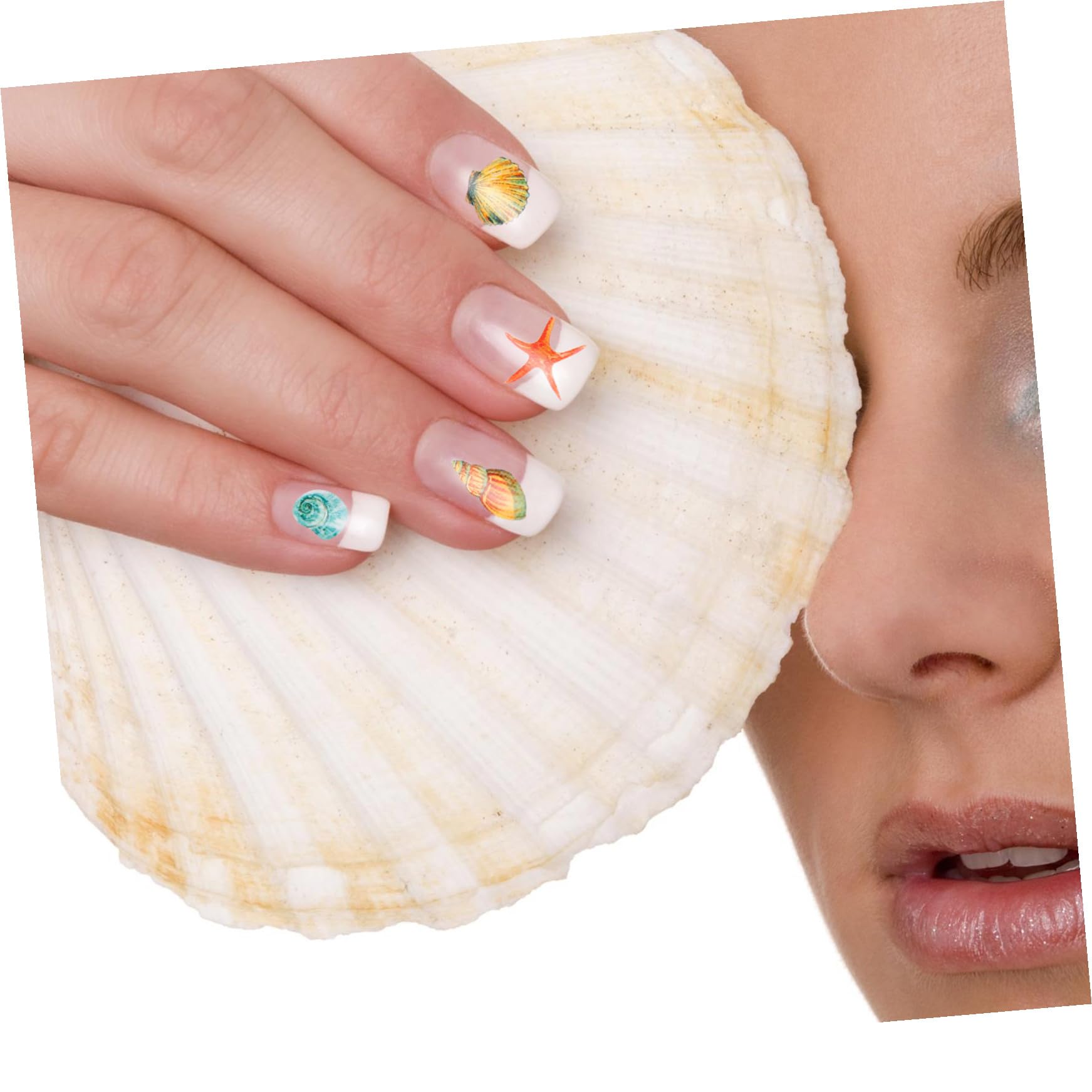 PACKOVE 3 set Decorazione Adesivi Per Unghie Adesivi Per Unghie Alla Moda Per ie Fai Da Te Decalcomanie Per ie Creative Per Nail Art Con Foglie 9 fogli*3