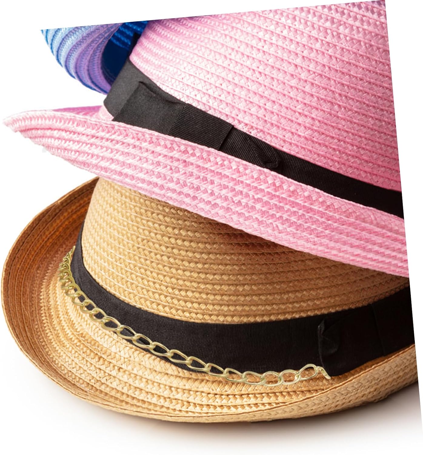 Golden Copper Hat Chain for Fedora and Baseball Cap image 4