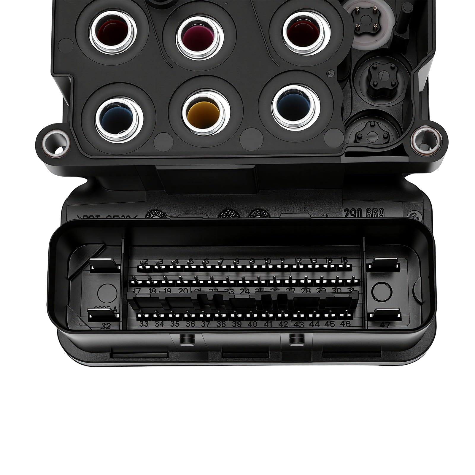 Generic Módulo de Control ABS de Repuesto para L4 68145835AE Módulo de Control de Freno Antibloqueo Duradero para Modelos 2012-2014 ABS y Metal 1 Unidad