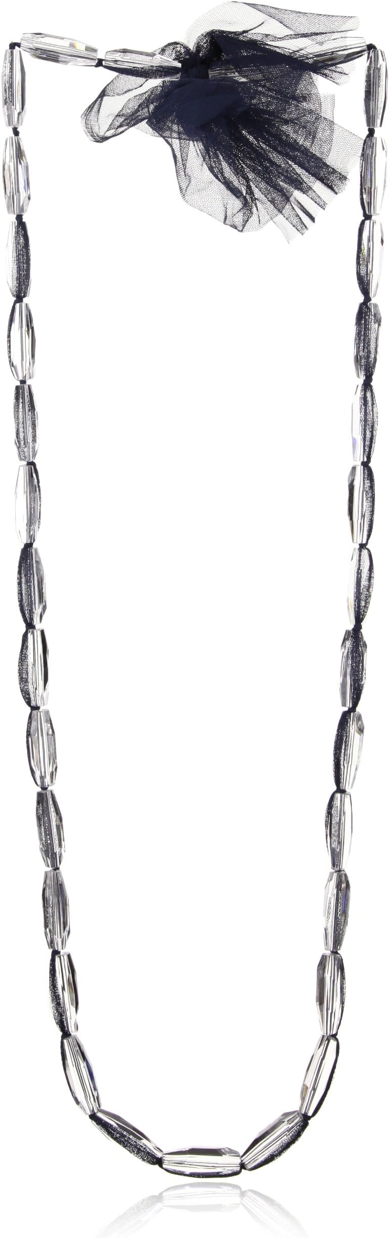Adia by Adia Kibur Long Lucite Netting Necklace