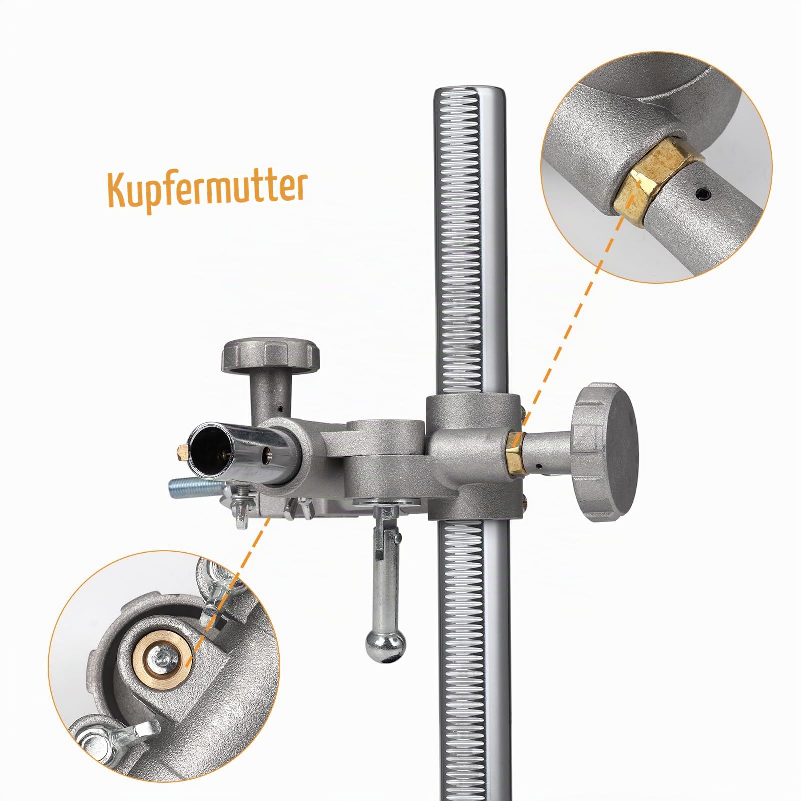 Schweißbrennerhalter Schweißständer Fackelständer Schweißpositionierer Drehtischzubehör Hub einstellbar 600 * 330mm