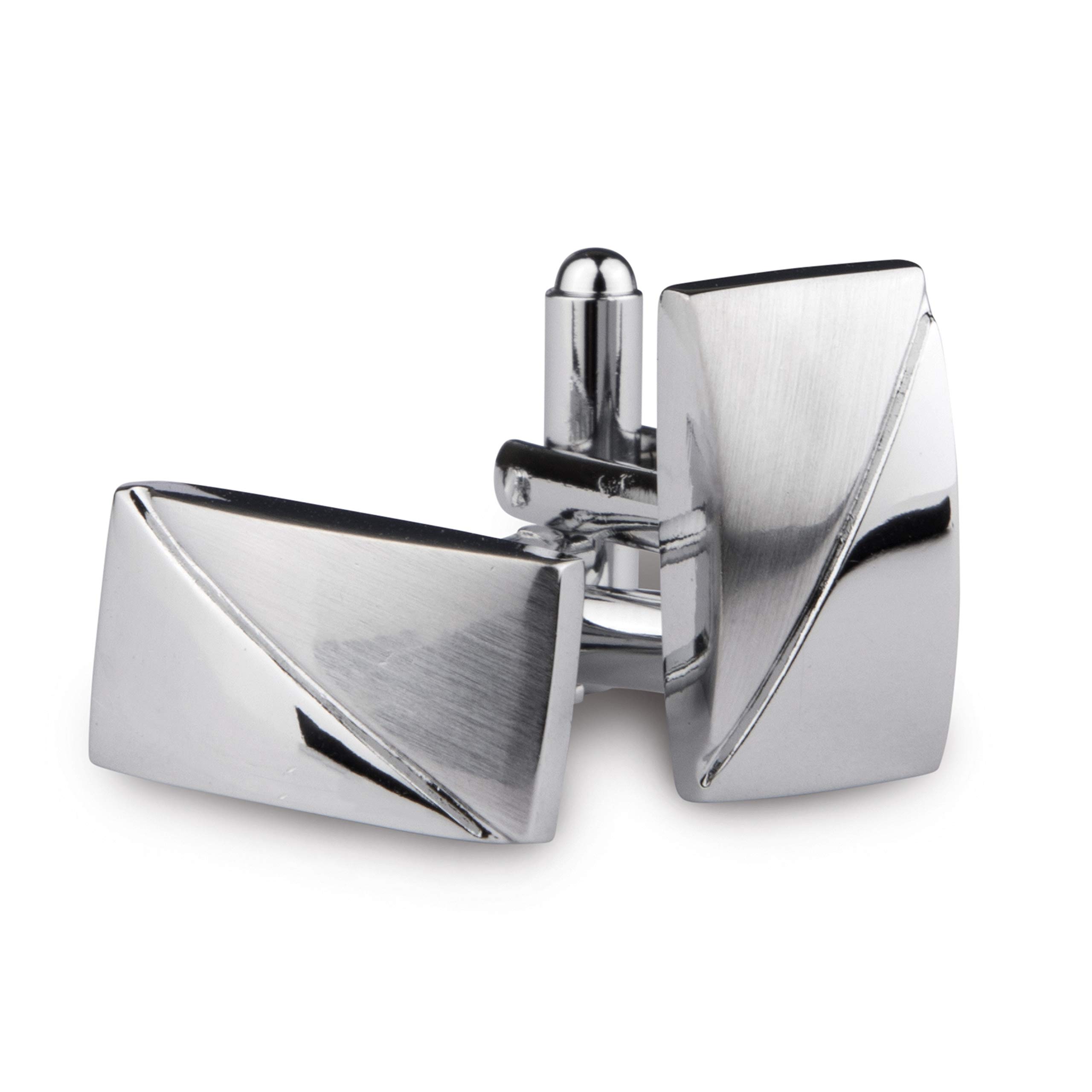 Kovove The Frisky Stone Silver Coloured Cufflinks (B07KDBVFLS) Amazon Price History, Amazon Price Tracker