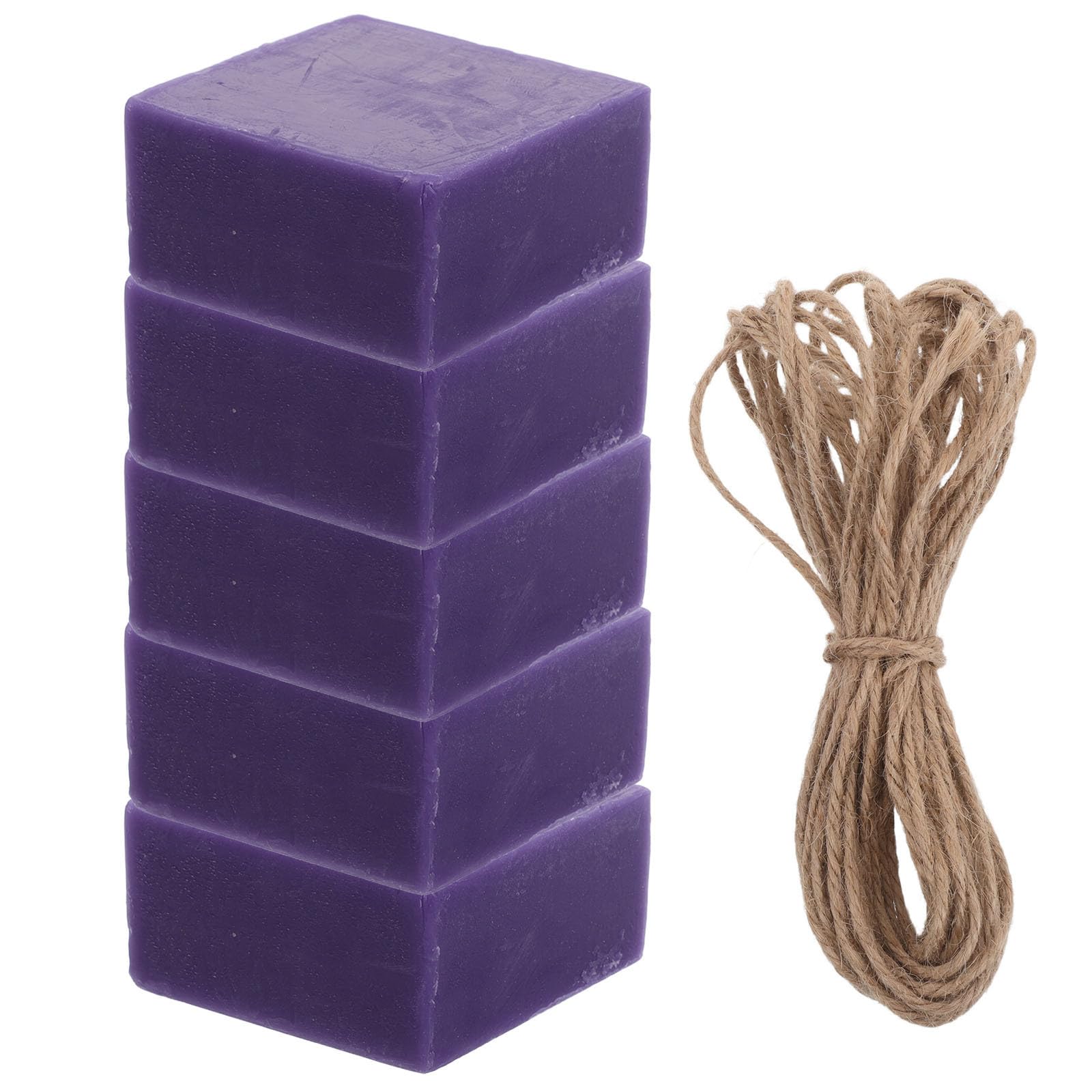Jabón Artesanal Hecho a Mano de Uva, Base de Jabón sin Terminar, Púrpura, Hidratante, para Lavado de Manos y Ocasiones Obsequios