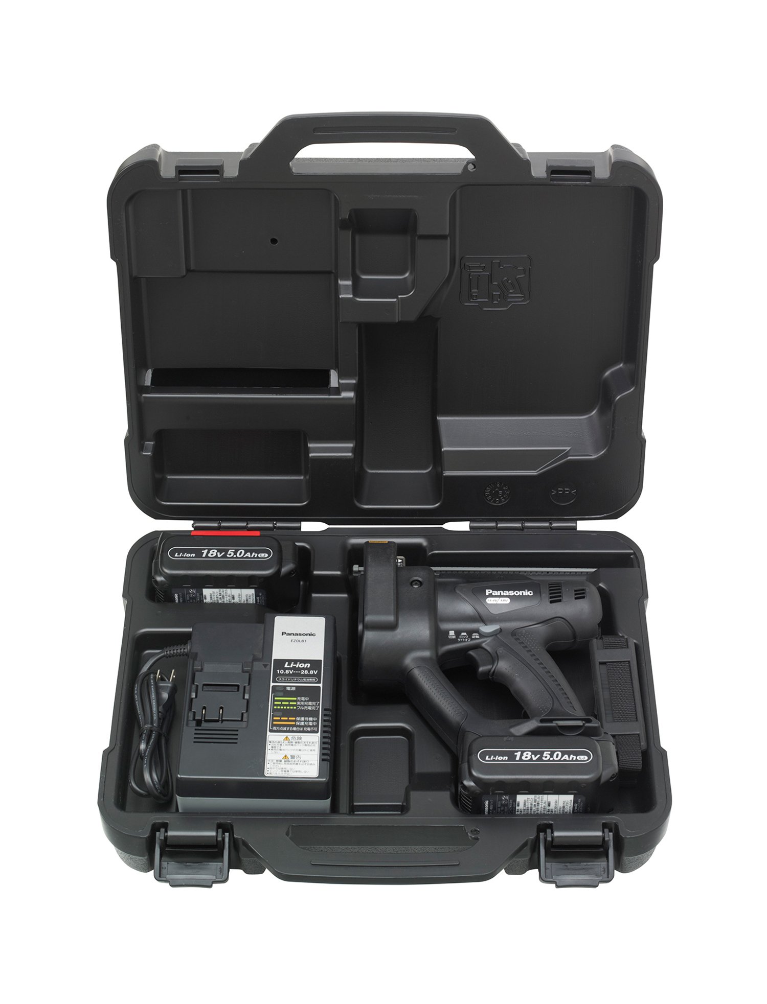 Amazon | パナソニック 充電全ネジカッター 18V 5.0Ah EZ45A4LJ2G-B  