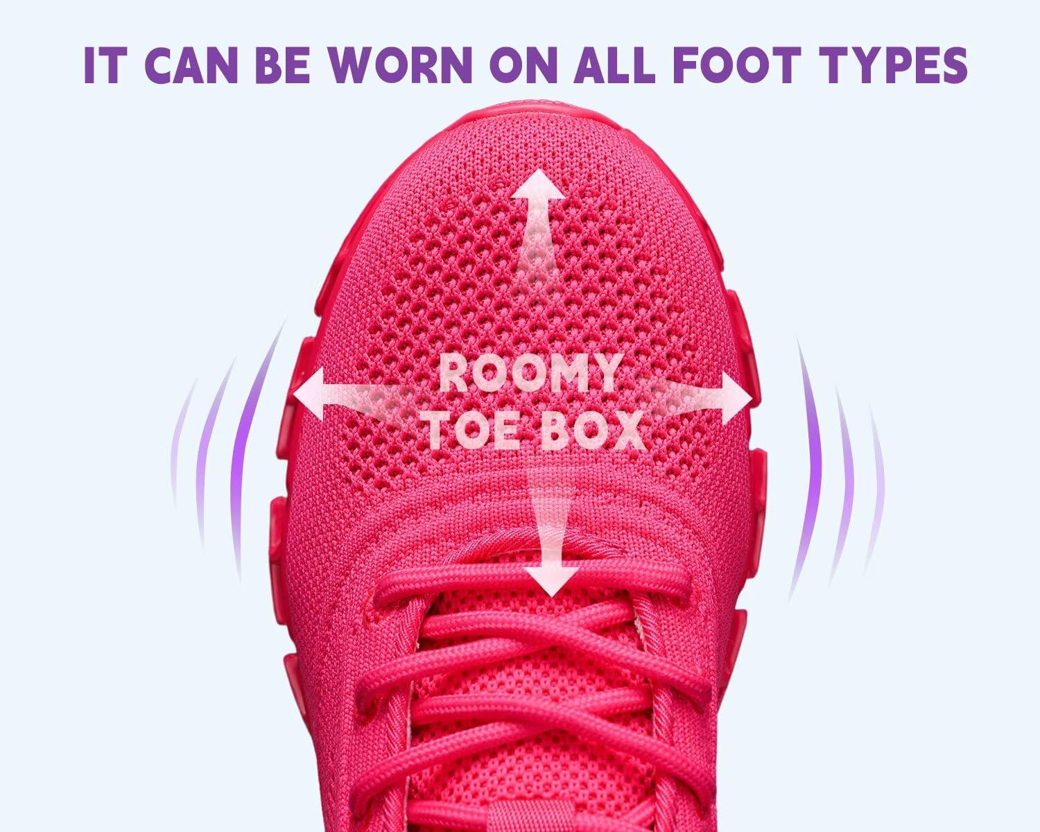 Womens Running Shoes Blade Tennis Walking Casual Fashion Sneakers Breathable Non Slip Gym Sports Work Athletic Trainers - Image 7