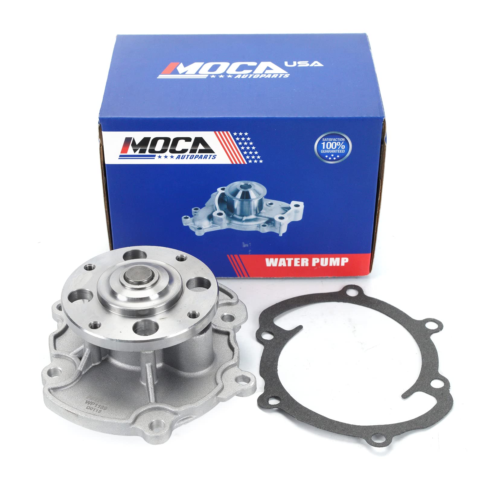 MOCA AW5103 Water Pump Fit 05-16 for Buick LaCrosse 3.6L, 13-19 for Cadillac ATS 3.6L, 14-20 for Chevrolet Impala, 13-17 for GMC Terrain, 07-09 for
