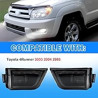Vista 7 de Conjunto de luces antiniebla LED para 4 Runner 2003 2004 2005, un par de lámparas antiniebla delanteras con luces de circulación diurna y luces