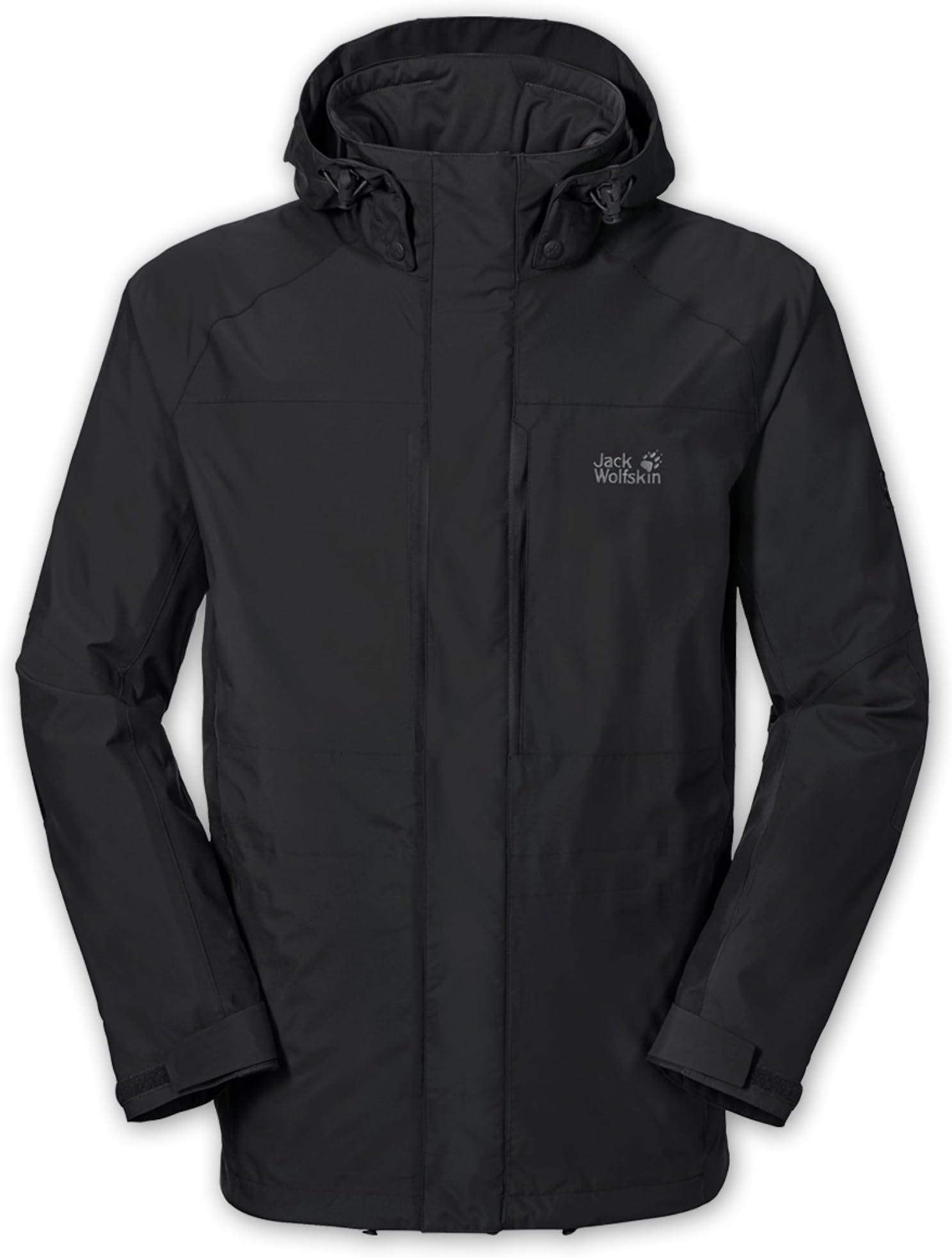 Jack Wolfskin Mens Brooks Range Jacket Black L