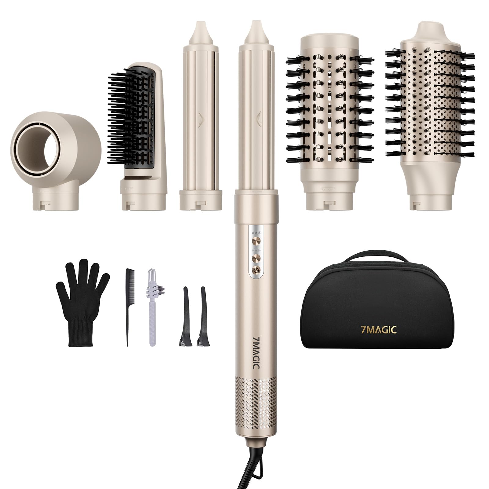 Amazon.com : 7MAGIC 6 in 1 Multi Hair Styler Dryer Brush, 110,000
