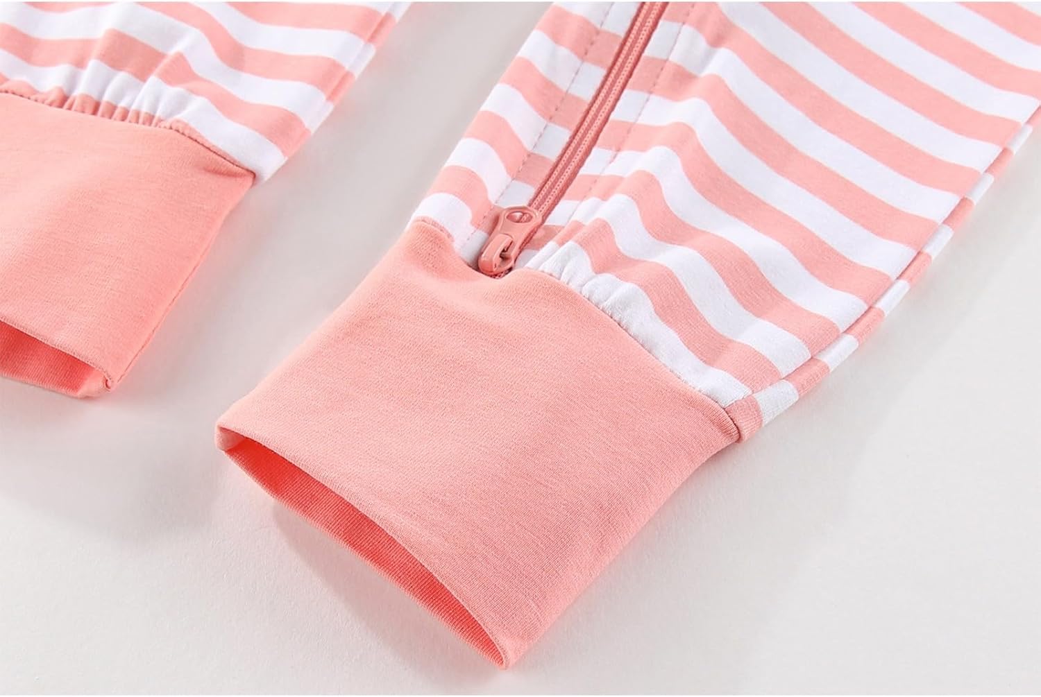 2 Pack Unisex Baby Short Sleeve Rompers 2 Way Zipper New Born One-Piece Jumpsuits 0-24Months Infant Outfits - Image 5