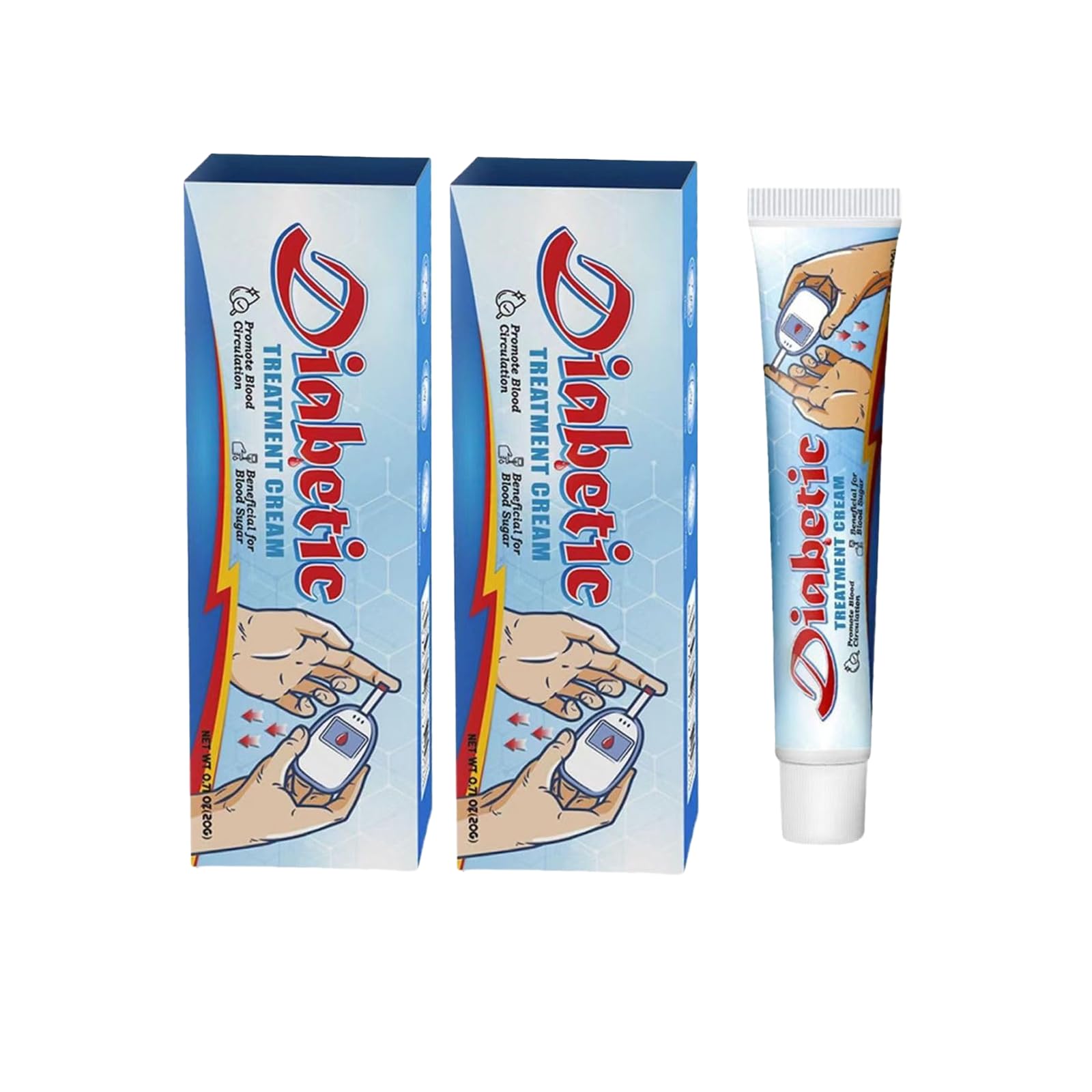 Crema para la diabetes Miqicos, crema para el alivio de la piel de la diabetes, ingredientes naturales para el cuidado de los pies, mantiene los pies sanos (2)