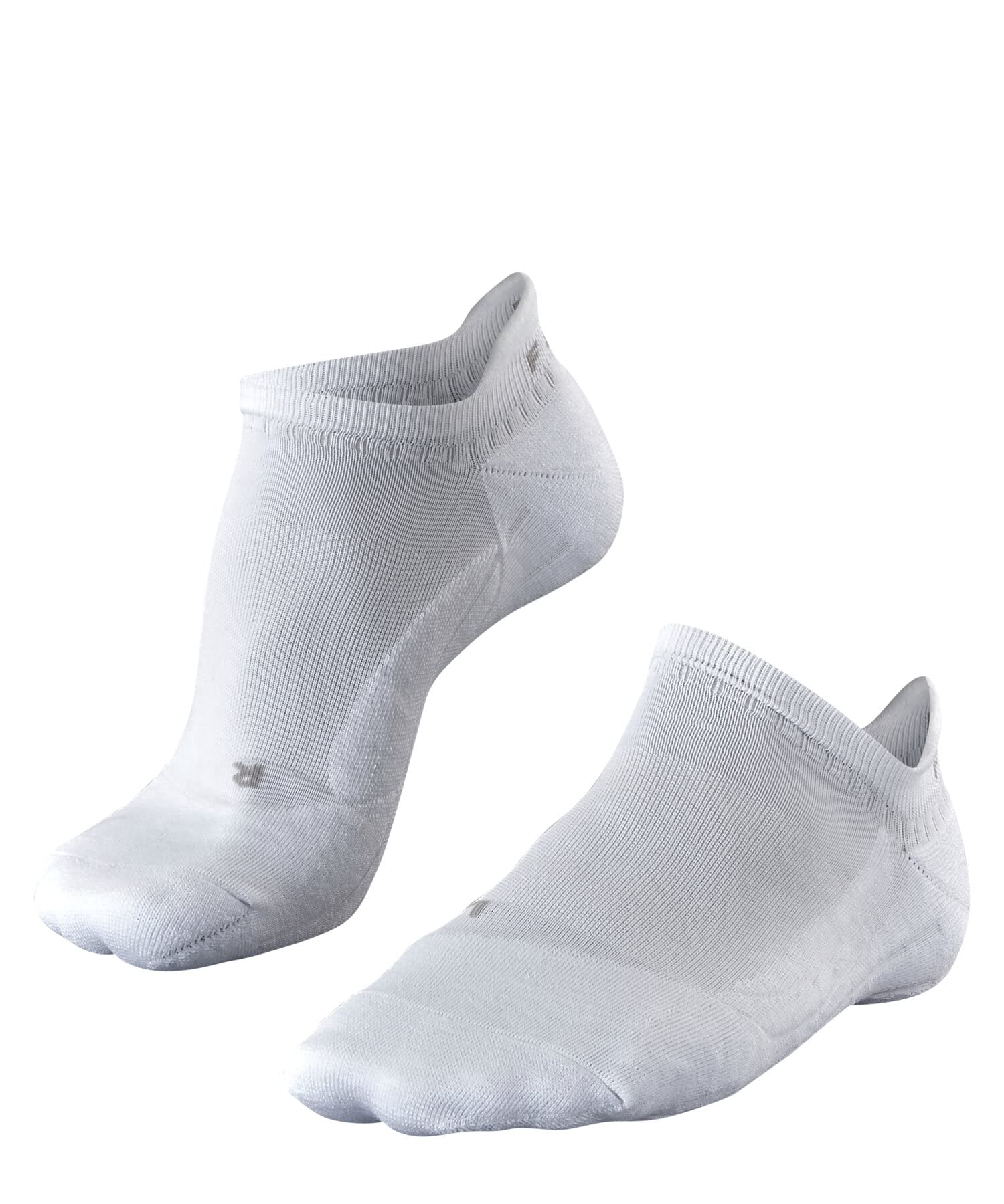 FALKE Men's GO2 Invisible M In Cotton Anti-Blister 1 Pair Golf Socks, White 2000, 9.5-10.5