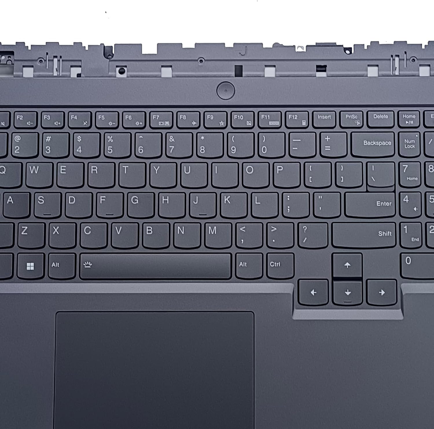 Replacement for Lenovo Legion 5 Pro 16 INT Laptop Upper Top Cover Case Palmrest RGB Backlit Keyboard Touchpad Assembly Part 5CB1H18356 5CB1H18382 5CB1F37738 5CB1F38518
